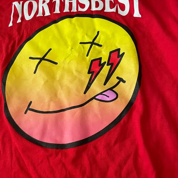 Lil Mosey NORTHSBEST Longsleeve Red L - Picture 2 of 3